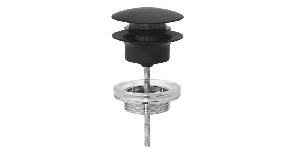 Grohe Leeresztő szett nyomódugóval (push-open), fekete 29510KF0 Olcsóbb