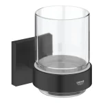 Vedd meg most Grohe Start Cube Kristálypohár, tartókonzollal, matt fekete 410972430