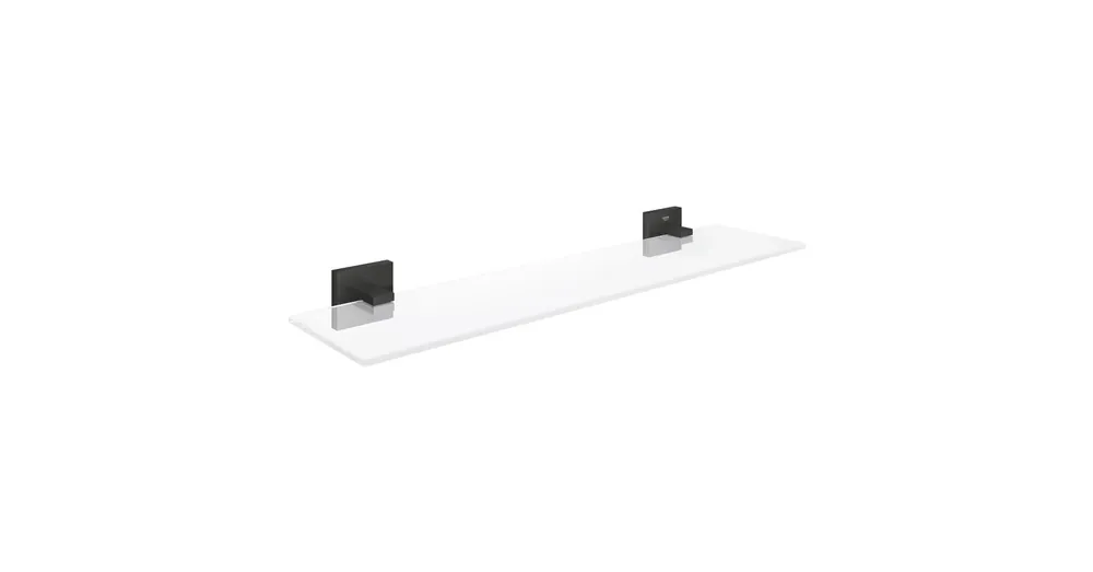 Gyors kiszállítás Grohe Start Cube Üvegpolc, matt fekete 411092430