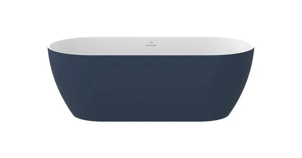 Ravak Akrilád Freedom O Tec 170x77 Deepsea Blue/fehér szabadonálló, fehér lefolyóval CD21400000 Árcsökkenés