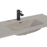 Olcsóbb AREZZO design SKAPPA 100 cm-es mosdó, matt beige AR-146067