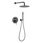 AREZZO design PALMFIELD Falsík alatti zuhanyszett falon belüli egységgel, gun metal AR-1160GM Vedd meg online
