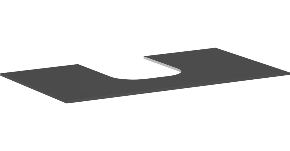 Hansgrohe Xevolos E Pultlap 980/550 középkivágással, ráültetett mosdótálak alá, konzolos mosdószekrényhez 500/480 és 600/480 54209760 Expressz kézbesítés