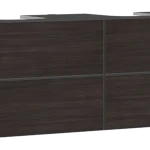Vedd meg online Hansgrohe Xevolos E Konzolos mosdószekrény 1370/550, matt szürke pala színű, 4 fiókkal, 2 mosdótálhoz 54198730