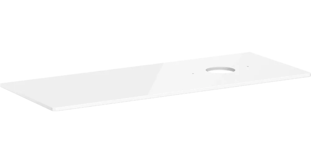 Hansgrohe Xelu Q Pultlap 1360/550 jobboldali kivágással, csaptelep lyuk nélküli, ráültetett mosdótálhoz 54117050 Árengedmény