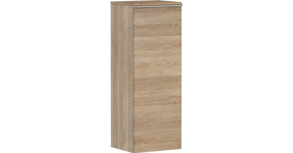 Kihagyhatatlan ajánlat Hansgrohe Xelu Q Közepes magasságú szekrény 400/350, természetes tölgy színű, baloldali ajtópánt 54129000