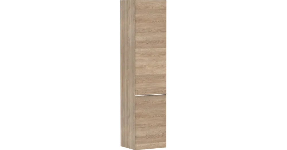 Hansgrohe Xelu Q Magas szekrény 400/350, természetes tölgy színű, baloldali ajtópánt 54137700 Kedvezmény