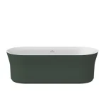 Árcsökkenés Ravak Ypsilon 180x80, akrilkád, Grey Green/fehér, szabadonálló, túlfolyó és lefolyó: fehér XC00100052