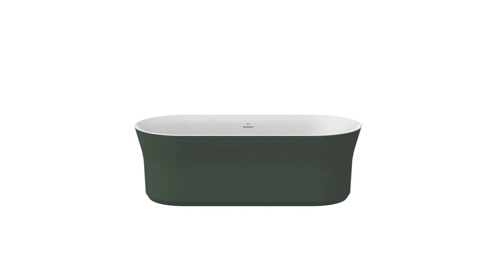 Árcsökkenés Ravak Ypsilon 180x80, akrilkád, Grey Green/fehér, szabadonálló, túlfolyó és lefolyó: fehér XC00100052
