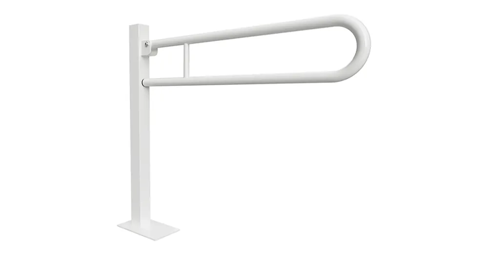 Ajánlat SAPHO BEMETA HELP Felhajtható kapaszkodó, U-típus, álló, padlóra szerelhető, 850mm, fehér (301107324)