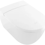 Csak ma Villeroy & Boch ViClean-I 100 bidéfunkciós WC ülőke, perem nélküli WC csészével V0E100R1
