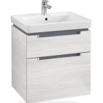 Akciós ár Villeroy & Boch Subway 2.0 fürdőszobai alsószekrény 2 fiókos white wood A90900E8