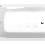Vedd meg online SAPHO POLYSAN LILY kád, 140x70x39cm, Highline Hydro-Air, króm (72201.6010)