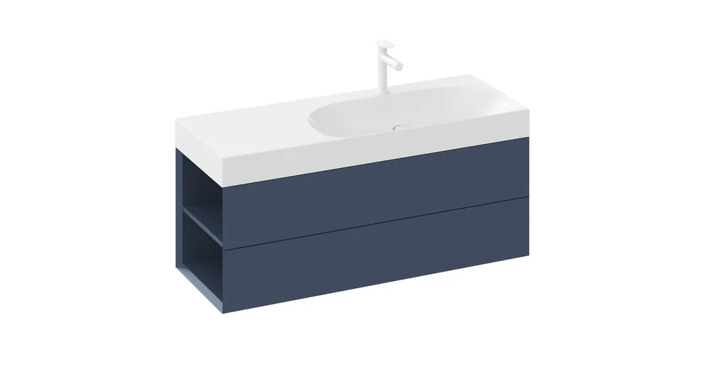 Ravak SD Lite 120 B fürdőszobai szekrény mosdó alá Deepsea Blue X000001881 Végkiárusítás