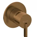 Akció Deante SILIA - Zuhany csaptelep, Falsík alatti, zuhanyváltó nélkül - szálcsiszolt bronz