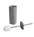 Végkiárusítás AQUALINE SEVENTY WC-kefe, termoplast/szürke (633408)