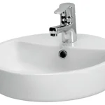 Cersanit CASPIA 44 KÖR ALAKÚ MOSDÓ 44x44 Újdonság