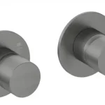 Akció Deante SILIA - Zuhany csaptelep, zuhanyváltóval - vízszintes - titanium