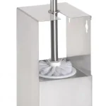 Olcsóbb BEMETA NIVA fali WC-kefetartó, 130x353x120mm, INOX