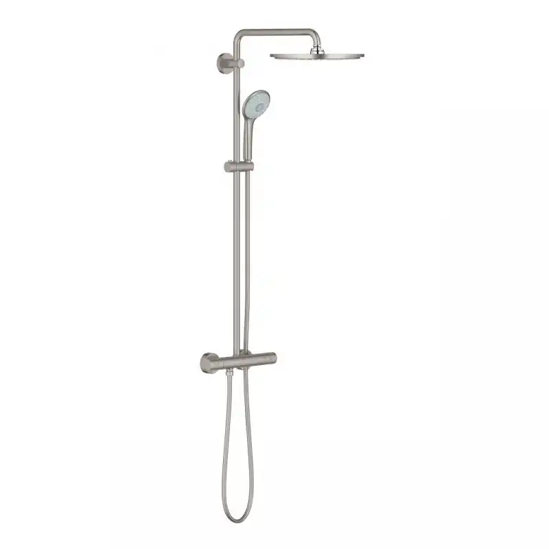Rendeld meg most Grohe Euphoria System 310 supersteel Zuhanyrendszer termosztátos csapteleppel, falra szereléshez