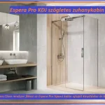 Expressz kézbesítés Radaway Espera Pro KDJ szögletes zuhanykabin