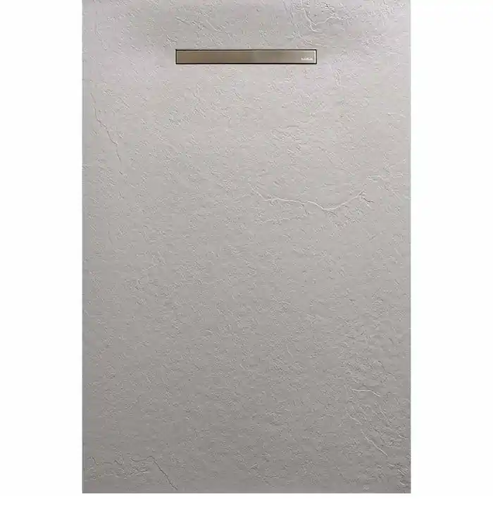 Rendeld meg most AREZZO design SOLIDSoft zuhanytálca 140x90 cm, BETON, egyenes lefolyóval (2 doboz)