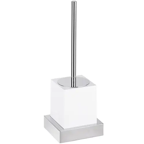 BEMETA GAMMA fali WC-kefetartó, 125x386x105mm, króm/fehér Bestseller