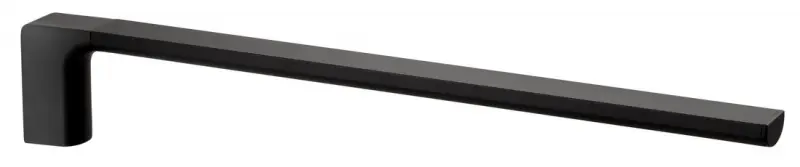 Nézd meg most PIRENEI törölközőtartó, 410mm, matt fekete (PI2214)