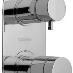 Gyors szállítás RHAPSODY falbaépíthető termosztátos csaptelep, 2 irányú, króm (5585T)