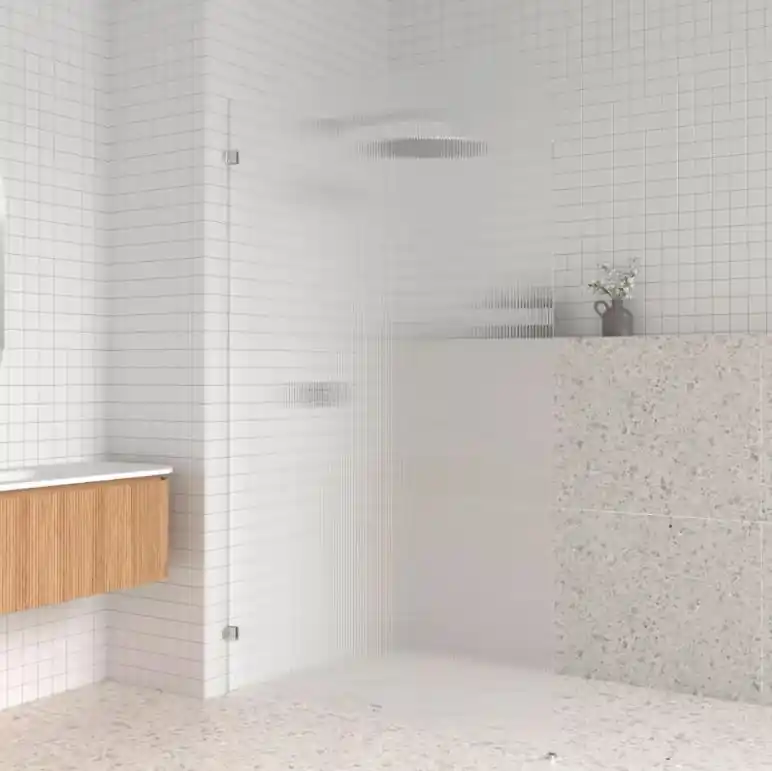 AREZZO design CLEAR walk-in zuhanyfal, bordázott 1200x2000 Vedd meg online