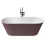 Zenon Leman Rosa Metallic/Blanco Brillo kád Árcsökkenés