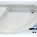Sanotechnik LIVERPOOL / LONDON asszimetrikus sarokkád Biztonságos vásárlás