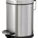 Biztonságos vásárlás BEMETA HOTEL Pedálos szemetes, 200x280x200mm, 5l, inox/matt (104315052)