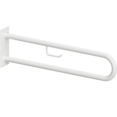 BEMETA HELP Kapaszkodó, U-típus, WC papírtartóval, 850mm, fehér Árengedmény