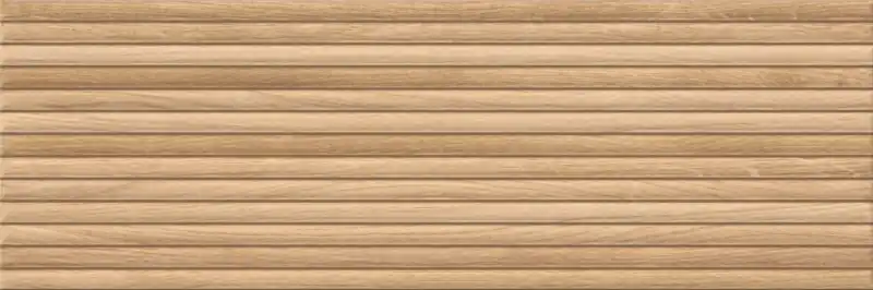 Újdonság Cersanit Home Jungle Beige Wall Lamel Structure Matt. 20X60 cm Fali Csempe