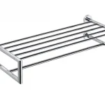 Csak ma BEMETA OMEGA Törölközőtartó polc, 655x160x225mm, króm (104205102) (XR416)