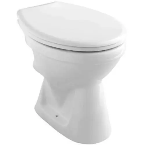 Bázis WC, Deep Flush, Rear Outlet, White _ Bázis WC mélyöblítésű, hátsókifolyású, fehér Alacsony ár