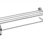 BEMETA OMEGA U típusú törölközőtartó polc, 655x155x270mm, króm (104205172) (XR418) Akció