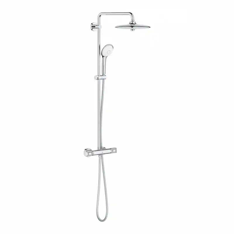 Expressz kézbesítés Grohe Euphoria termosztátos zuhanyrendszer, többfunkciós fejzuhannyal