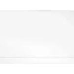 POLYSAN COUVERT NIKA 150,előlap, 150x52 cm,fehér (72850) Gyors szállítás