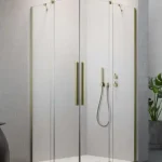 Radaway Furo Brushed Gold KDD szögletes szálcsiszolt arany zuhanykabin Különleges ajánlat