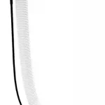 POLYSAN kád le- és túlfolyó, bovdenes, 600mm, átm.:72mm, fehér (71850.10) Outlet