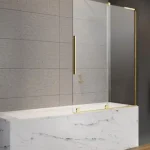 Radaway Furo SL Gold PND II arany kádparaván Biztonságos fizetés