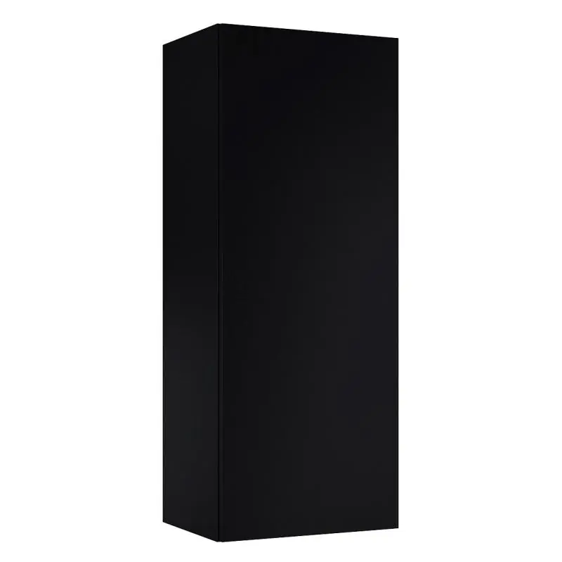 AREZZO design univerzális felsőszekrény bármely modellhez 40 cm-es, 1 ajtós (31,6) matt fekete Prémium