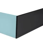 POLYSAN COUVERT előlap, jobbos, 170x52cm, matt fekete (72860.21) Újdonság