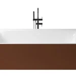 Akciós ár Zenon Kivu Wall Cobre Metallic/Blanco Brillo kád
