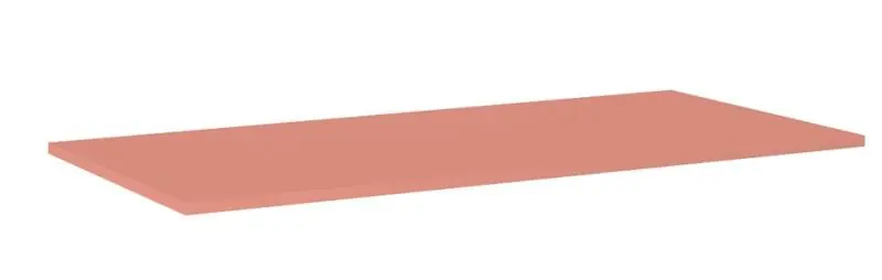 AREZZO design márványpult 100/46/1,5 terra pink Legkelendőbb