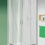 Korlátozott ajánlat Sanplast KP4/TX5b W15 zuhanykabin (tolóajtós) tálca nélkül