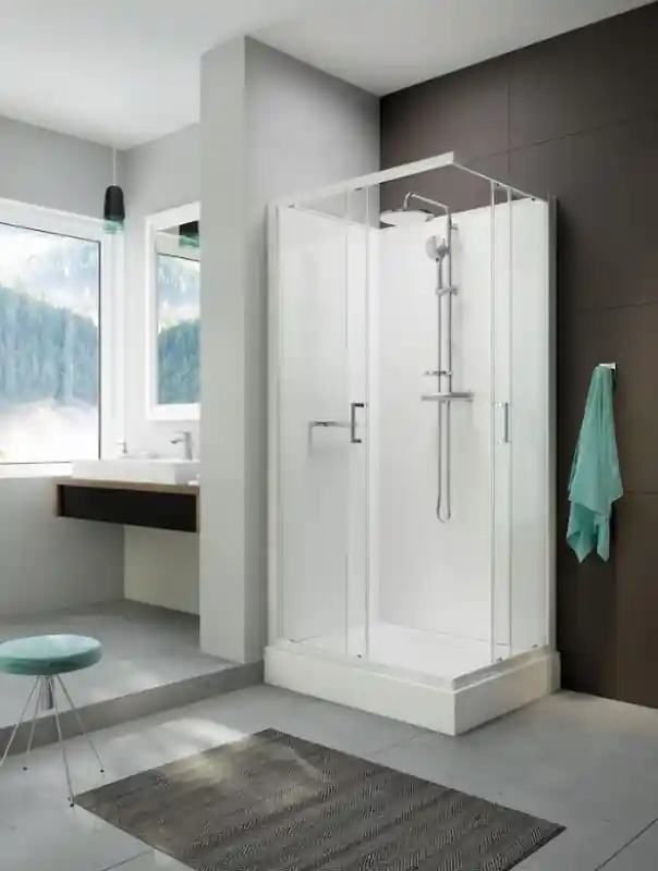 Szuper ajánlat Sanglass kpl-KCKN/CLIIa-M-80x120 zuhanykabinszett