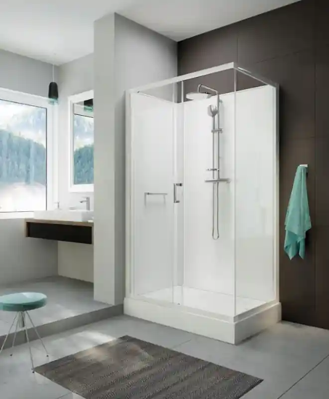 Végkiárusítás Sanglass kpl-KCD2/CLIIa-M-80x120 zuhanykabinszett